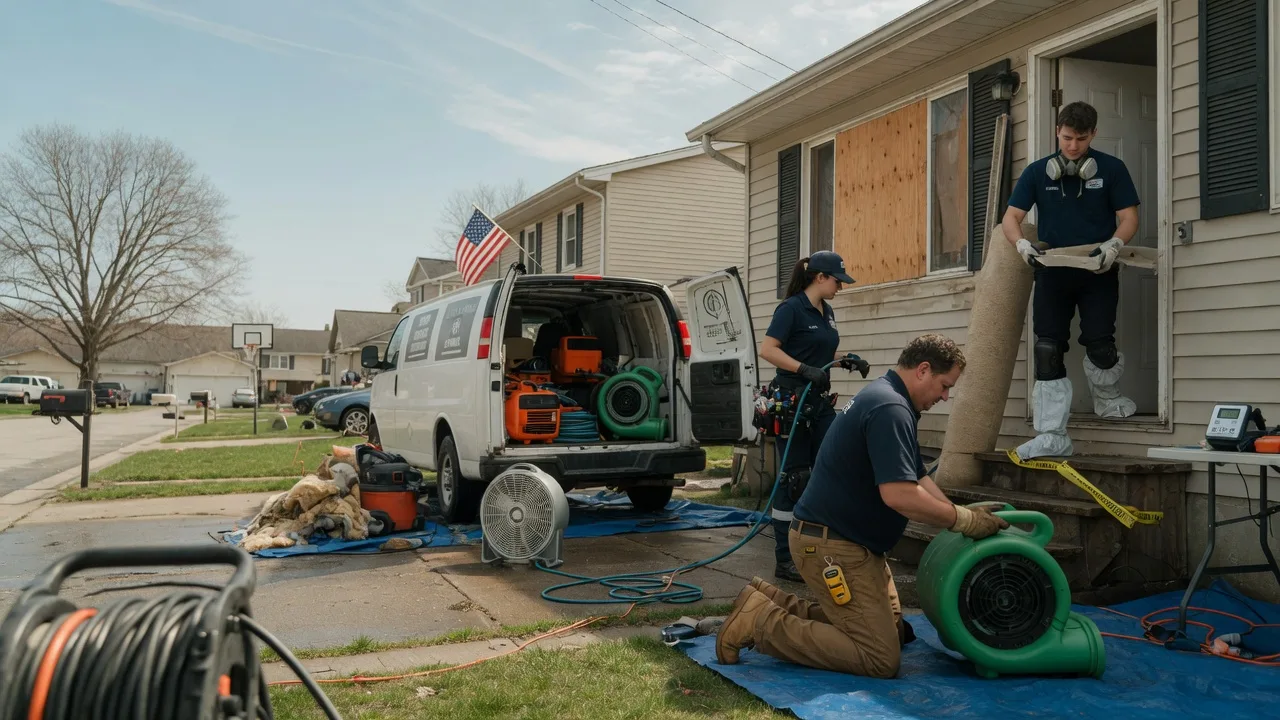 Water Damage Restoration in Petersburg, MI near me